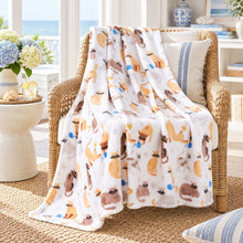 Kate Aurora Ultra Soft & Plush Kittens & Yarn Balls Accent Fleece Throw Blanket - 50 in. W x 60 in. L