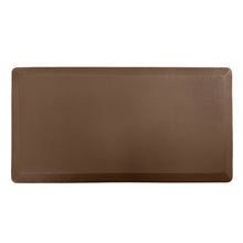 Kate Aurora Chef Grade Oversized Anti Fatigue Kitchen Mat With Beveled Edges - 20 in. W x 40 in. L - Brown