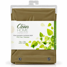Kate Aurora The Clean Home Collection Heavy Duty Gold Shower Curtain Liner - Standard Size
