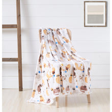 Kate Aurora Ultra Soft & Plush Kittens & Yarn Balls Accent Fleece Throw Blanket - 50 in. W x 60 in. L