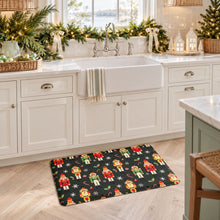 Kate Aurora Christmas Nutcrackers Heavy Duty Anti Fatigue Non-Skid Memory Foam Kitchen Floor Mat - 18 in. W x 30 in. L