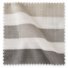 Kate Aurora Akua Autumn Lux Accents Linen Blend Fabric Shower Curtain