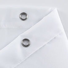 GoodGram Heavy Weight Fabric Shower Curtain Liners With Mesh Pockets - Standard Size