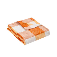 Kate Aurora Autumn Harvest Spice Thanksgiving Buffalo Plaid Farmhouse Accent Throw Blanket - 50" x 70"