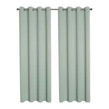 Kate Aurora Hotel Living 2 Pack 100% Blackout Grommet Top Sage Green Curtain Panels - 50 in. W x 45 in. L, Sage Green