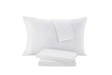 Kate Aurora Living Goose Down Alternative Bed in a Bag Complete Comforter Set - King, White/Gray