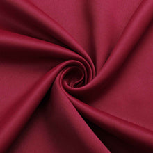 Kate Aurora Basic Drape Light Filtering Woven Jacquard Thermal Single Rod Pocket Window Curtain Panel - Red