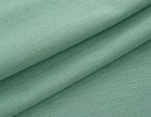 Kate Aurora Oversized Grommet Top Solid Color Window Valance - 50 in. W x 18 in. L, Aqua