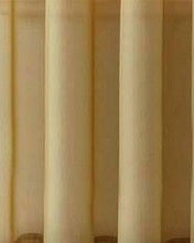 GoodGram Basic Home Grommet Top Sheer Single Window Curtain - 52 in. W x 84 in. L, Gold