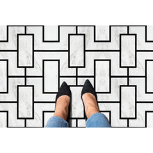 GoodGram Peel N' Stick DIY Retro 12x12 Self Adhesive Vinyl Floor Tile - 20 Tiles (20 Total SF in a Box) - Affinity - 20 Tiles