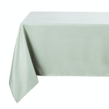 Kate Aurora Basics All Purpose Spill Proof Fabric Tablecloths - 60 in. W x 104 in. L (8-10 Chairs), Green
