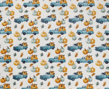 Kate Aurora Thanksgiving Autumn Harvest Watercolor Delivery Pick Up Trucks Ultra Soft & Plush Oversized Accent Throw Blanket 