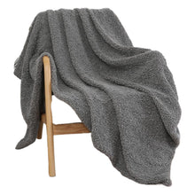 Kate Aurora Ultra Lux Oversized & Heavyweight Regency Accent Throw Blanket - 50" x 70" - Gray