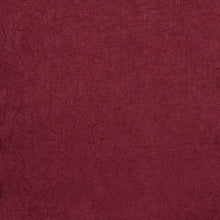 Kate Aurora  Vesper Room Darkening Grommet Top Crinkled Satin Lined Single Window Curtain Panel - 84 in. Long - Burgundy