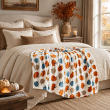 Kate Aurora Autumn Bold Pumpkins Medley Ultra Soft & Plush Accent Throw Blanket - 50 in. x 70 in.