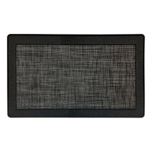 Kate Aurora Brasserie Chef Anti Fatigue Non-Skid Memory Foam Kitchen Floor Mat - 18 in. W x 30 in. L - Black