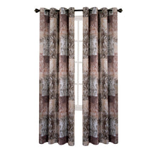 Kate Aurora Traditional Designs 2 Pack Atlanta Scroll Grommet Top Curtain Panels