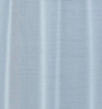 Kate Aurora Brandi Complete 3 Piece Rod Pocket Sheer Cafe Kitchen Curtain Tier & Valance Set - Baby Blue