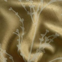 Kate Aurora 2 Pack Arbor Room Darkening Floral Grommet Top Window Curtain Panels - 52 in. W x 84 in. L, Taupe/Gold