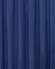 Heavy Duty Navy Blue 10 Gauge Hotel Non-Toxic Odor Free PEVA Shower Curtain Liner - Mold & Mildew Resistant