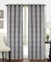GoodGram 2 Pack Hotel Thermal Grommet 100% Blackout Window Curtain Panels