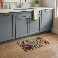 Kate Aurora Botanical Gardens Anti Fatigue Non-Skid Memory Foam Kitchen Floor Mat - 18 in. W x 30 in. L