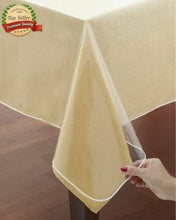 GoodGram Crystal Clear Heavy Weight Tablecloth Protector/Cover- 60 in.  x 120 in. (10-12 Chairs)