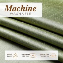 Kate Aurora Artisan Lightweight Transparent Faux Silk Sheer Grommet Single Curtain Panel - 52 in. W x 95 in. L, Green