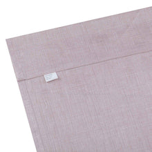 Kate Aurora Gina Complete 4 Piece Rose Pink Metallic Sheer Window Curtains & Beaded Valances Set