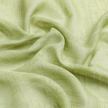 Kate Aurora 2 Pack Lux Thread Premium Woven Grommet Top Sheer Curtain Panels - Sage