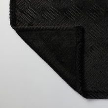 Kate Aurora Ultra Soft & Plush Hypoallergenic Boston Geo Accent Fleece Throw Blanket - 50" x 60" - Black