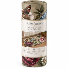 Kate Aurora Botanical Gardens Anti Fatigue Non-Skid Memory Foam Kitchen Floor Mat - 18 in. W x 30 in. L