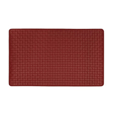 Kate Aurora Heavy Duty Non Slip Memory Foam Kitchen Mats - 18in W x 30in L, Red
