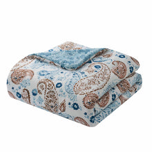 Kate Aurora 11 Piece Coastal Paisley Complete Bed in a Bag Comforter Set  - Queen