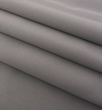 Kate Aurora 100% Hotel Blackout Thermal Insulated Grommet Curtains - 50 in. W x 45 in. L, Charcoal
