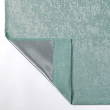 Kate Aurora Serena Elegant Jacquard Woven Fabric Shower Curtain - Standard Size - Aqua