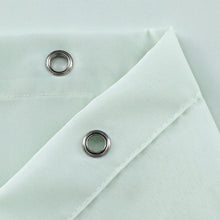 Kate Aurora Hotel Collection Water Resistant Fabric Shower Curtain Liner - Seamist/Aqua