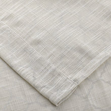 Kate Aurora Living 2 Pack Shabby Metallic Trellis Pastel Sheer Grommet Curtains - 50 in. W x 84 in. L, Beige