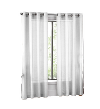 GoodGram Ultra Luxurious Elegant Sheer Grommet Single Curtain Panel