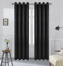 Kate Aurora Hotel Chic 2 Piece Room Darkening Grommet Top Window Curtain Panels