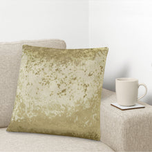 Kate Aurora Belissima Textured Velvet 18" x 18" Filled Accent Throw Pillow - Moss