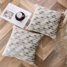 Kate Aurora 1 Piece Nolita Argyle Raised Chenille Ultra Plush & Fluffy 18"x 18" Filled Accent Throw Pillow With Removable Zip