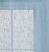 Kate Aurora Coordinating 4 Piece Geometric & Solid Grommet Top Window Curtain Set - 38 in. W x 96 in. L, Aqua