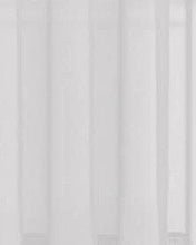 GoodGram Basic Home Grommet Top Sheer Single Window Curtain - 52 in. W x 84 in. L, White
