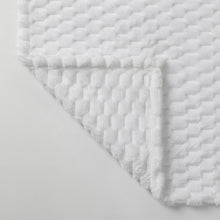Kate Aurora Leylani Ultra Soft & Plush Luxurious Accent Throw Blanket - 50 in. W x 60 in. L - White