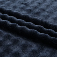 Kate Aurora Prestige Ultra Soft & Plush Accent Throw Blanket - 50 in. W x 60 in. L - Navy