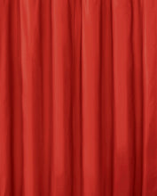 Heavy Duty Red 10 Gauge Hotel Non-Toxic Odor Free PEVA Shower Curtain Liner - Mold & Mildew Resistant