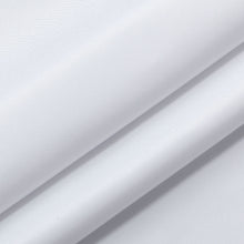Kate Aurora Living Hotel Collection Mold & Mildew Resistant Fabric Shower Curtain - White