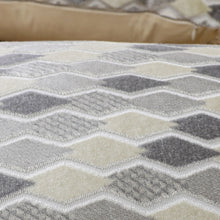 Kate Aurora 1 Piece Nolita Argyle Raised Chenille Ultra Plush & Fluffy 18"x 18" Filled Accent Throw Pillow With Removable Zip