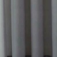GoodGram Basic Home Grommet Top Sheer Single Window Curtain - 52 in. W x 84 in. L, Gray